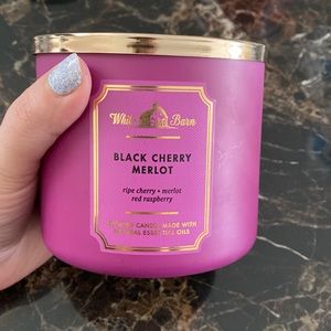 Bath and Body Black Cherry Merlot Candle